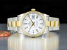 Rolex Date 34 Oyster Bracelet White Roman Dial 15223 